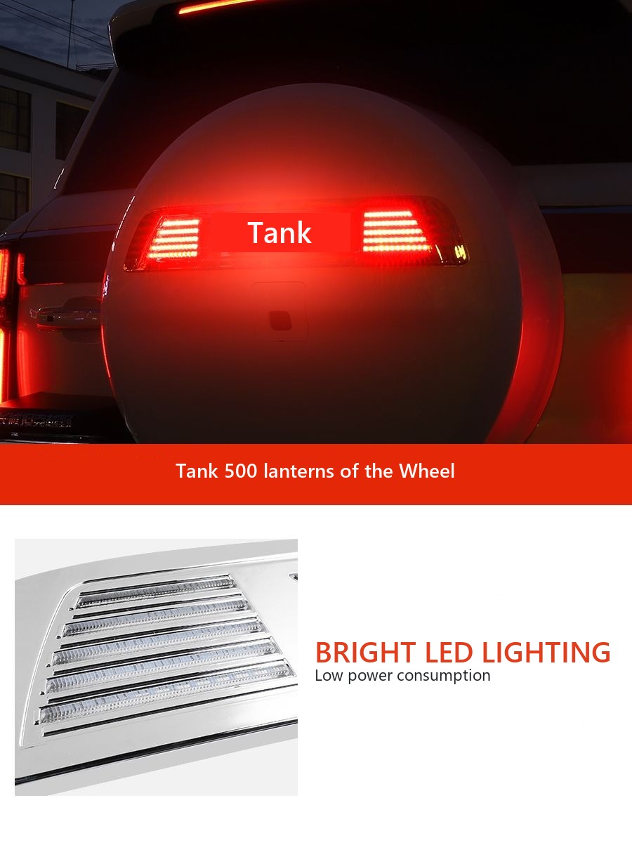 LED flashlight for spare wheel Tank 500 �C Style 2 – image 6