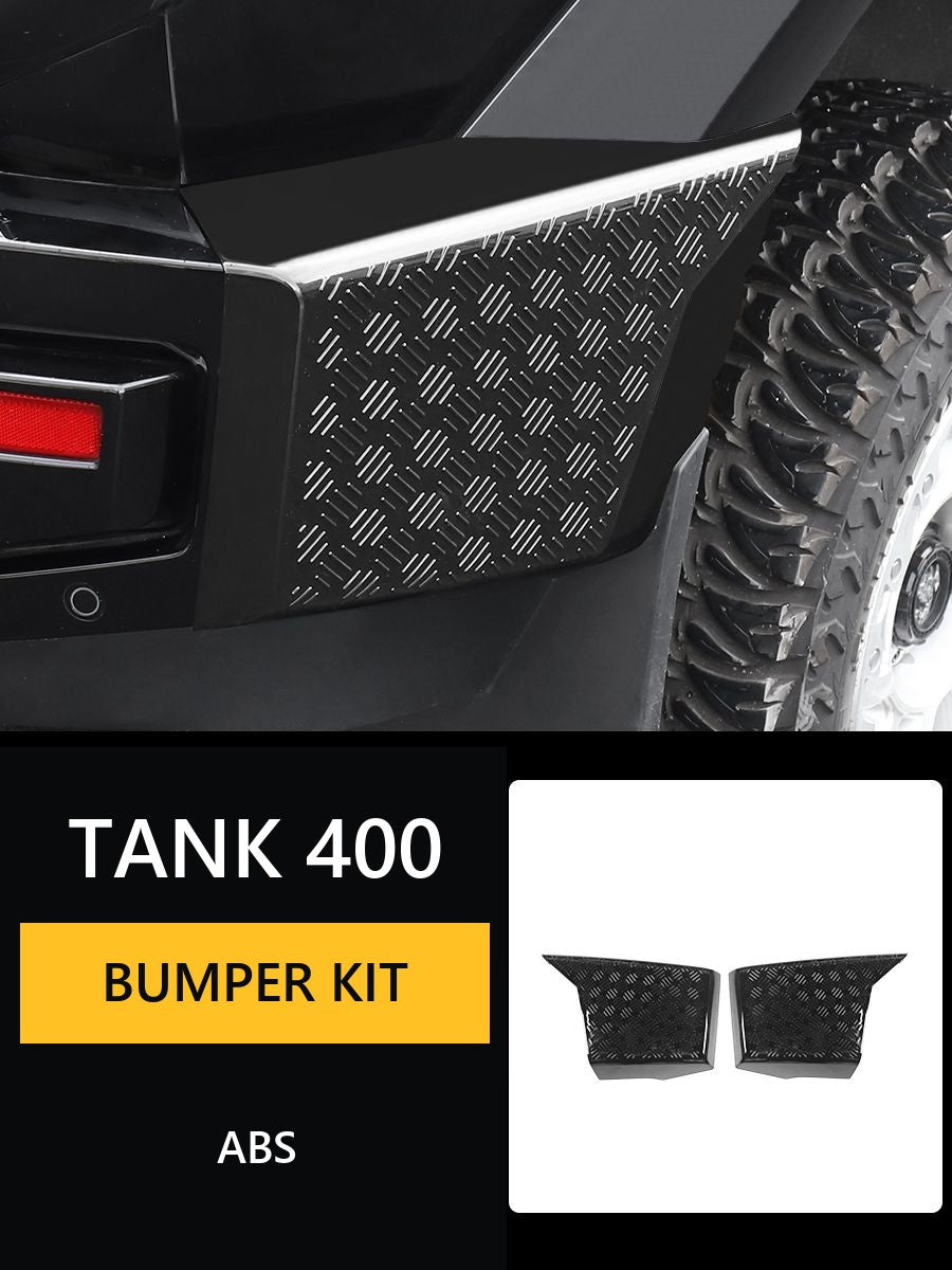 Protective pads on the bumper for Tank 400 – Style 2#Colour_Black