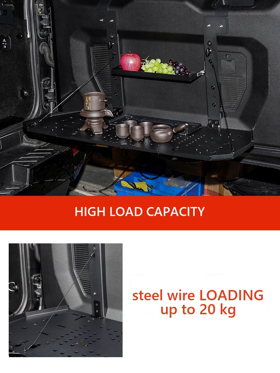 Folding table and organiser for the trunk Tank 400 – image 5