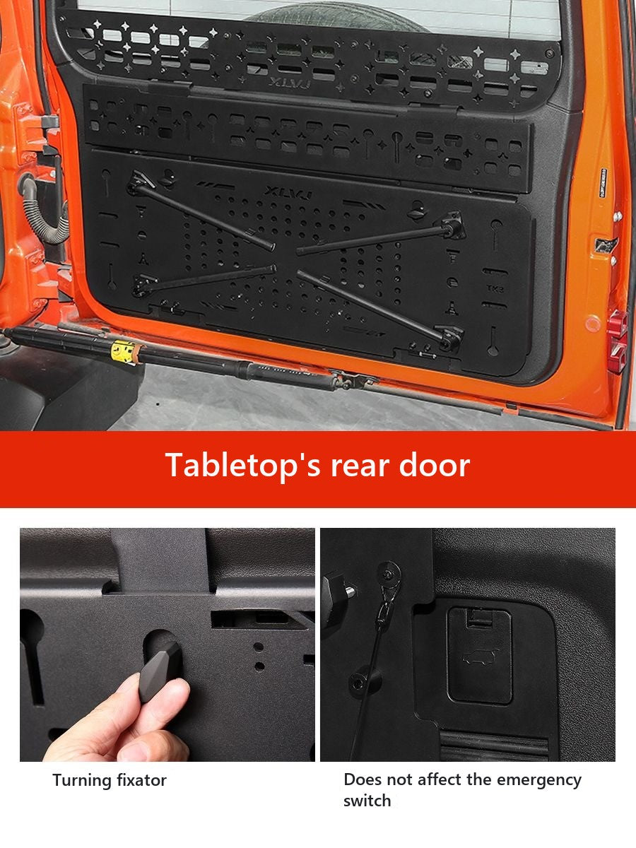 Folding table and organiser for the trunk Tank 300 – image 2