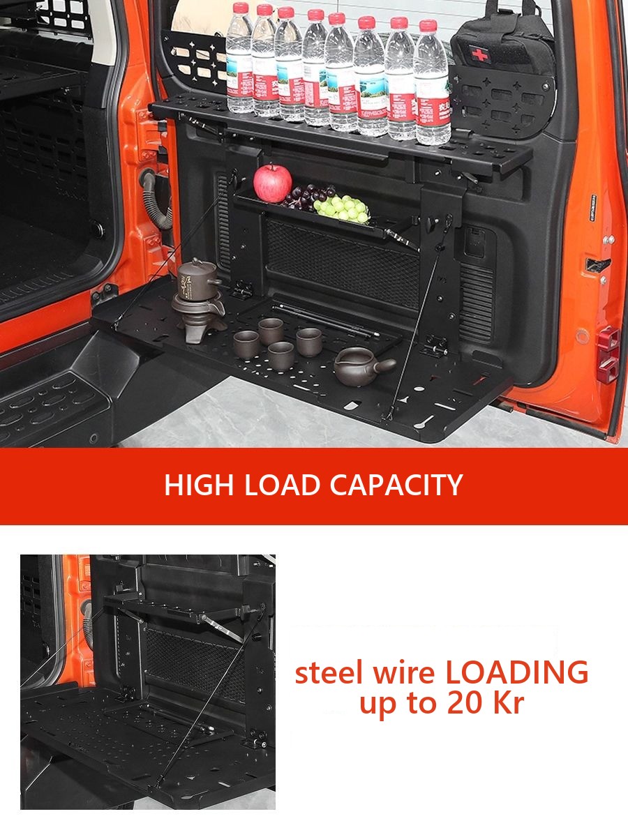 Folding table and organiser for the trunk Tank 300 – image 4