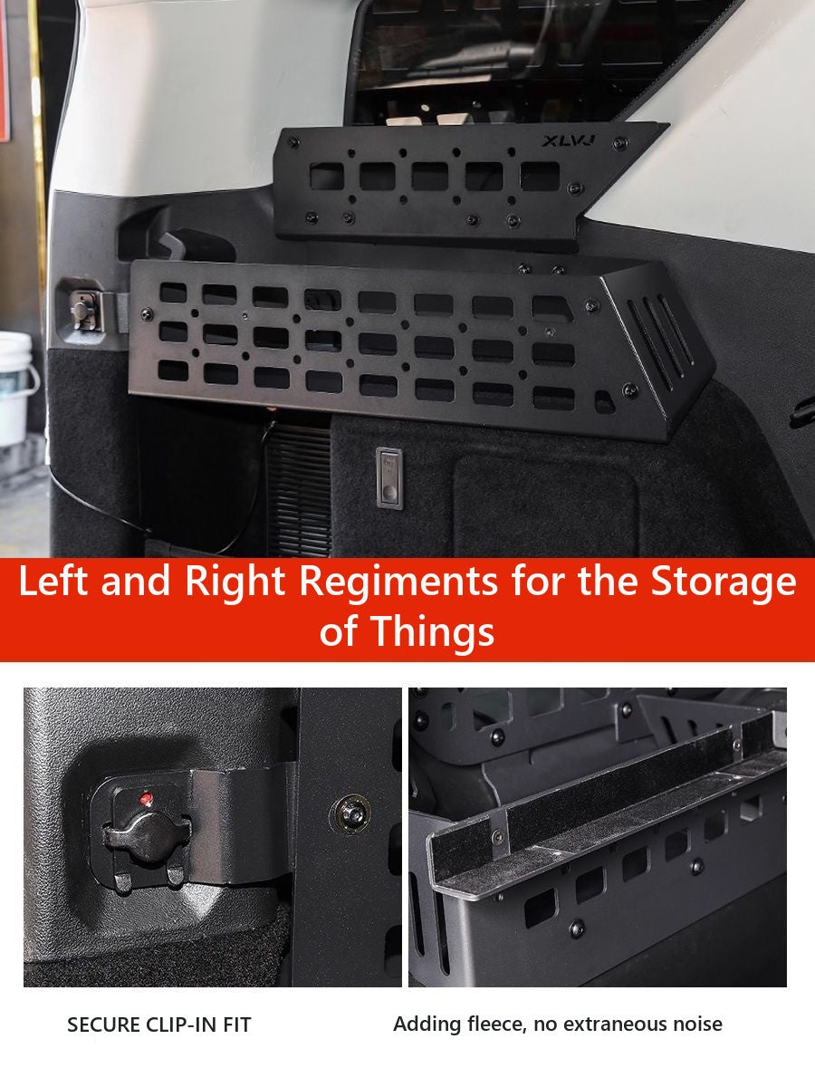 Aluminium Storage System for Tank 400 Truck – image 3
