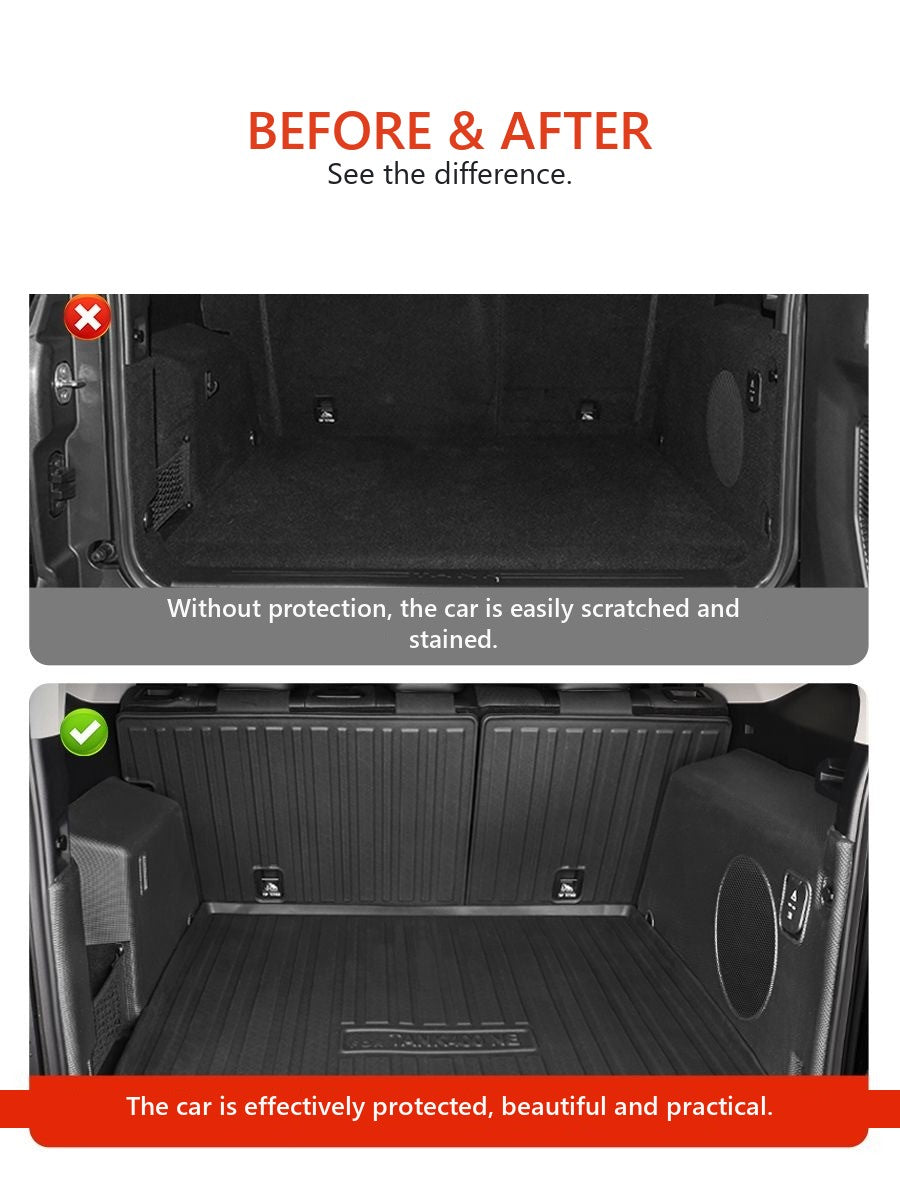 Waterproof trunk mat Tank 400 Hi4-T from TPE �C Style 2 – image 2
