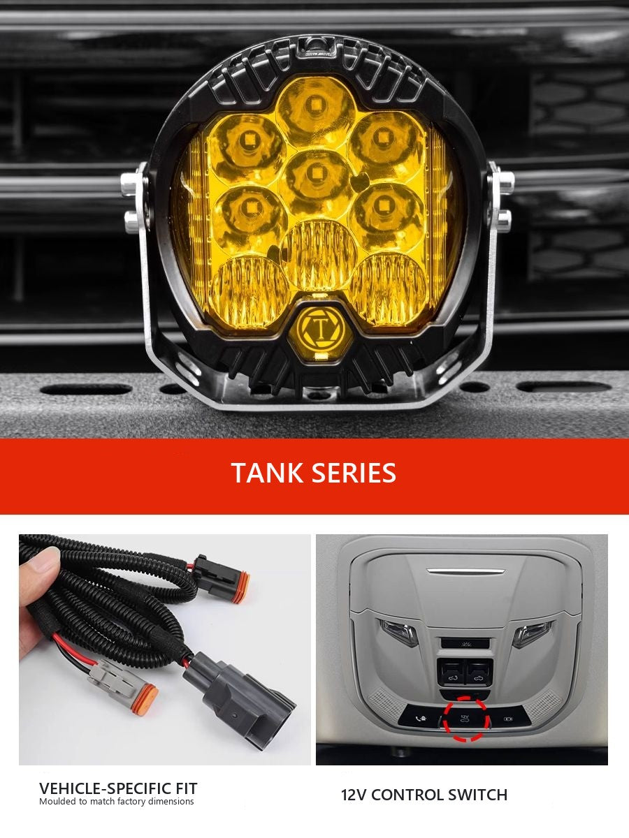 Ultra-bright LED lights for Tank 300 bumper �C Style 2 – image 2