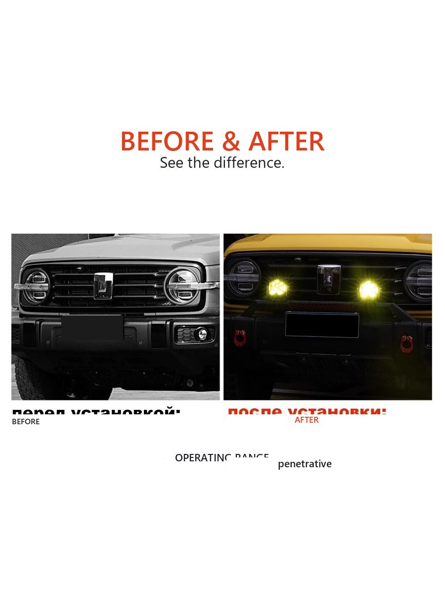 Ultra-bright LED lights for Tank 300 bumper �C Style 2 – image 3
