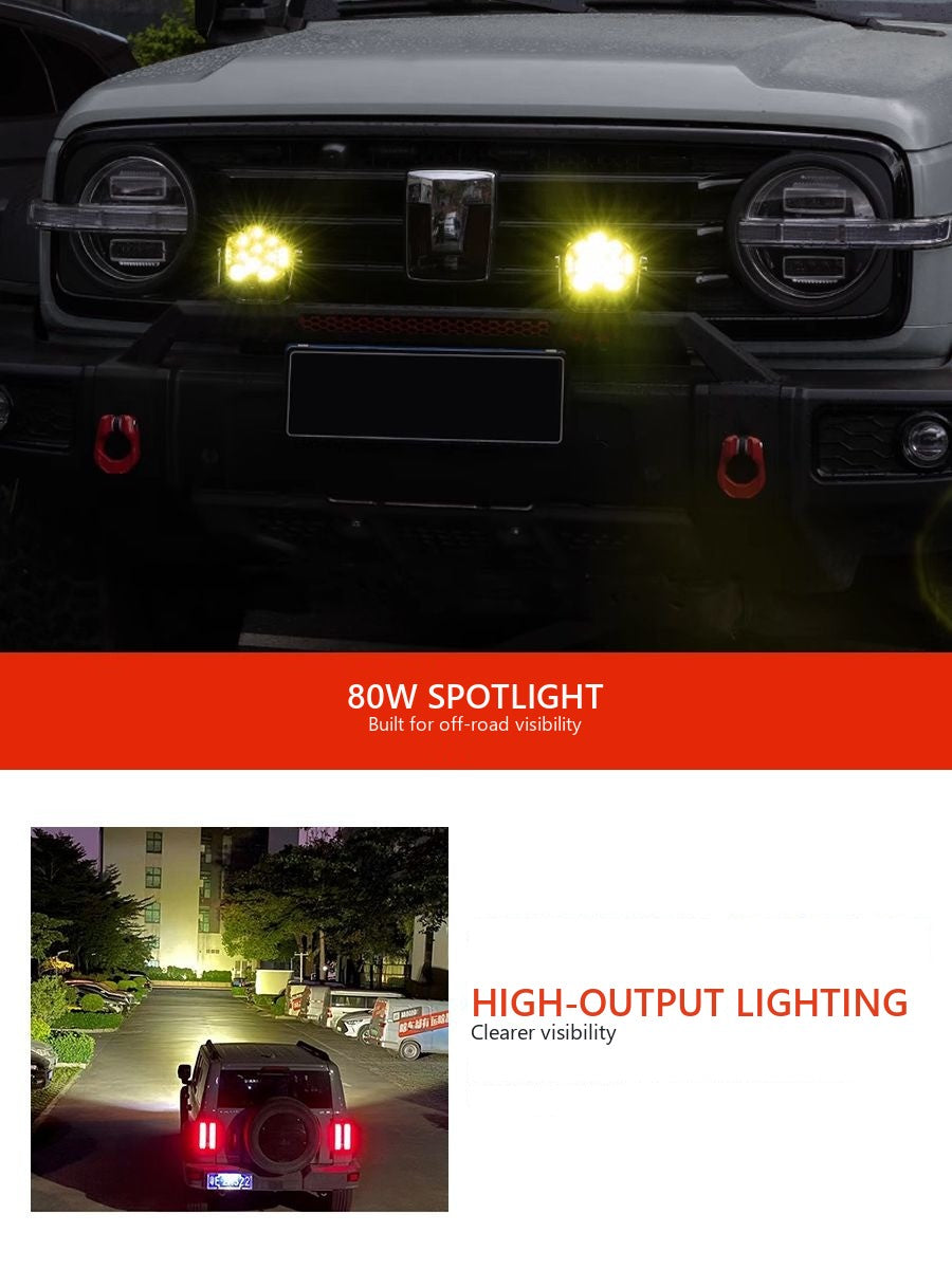 Ultra-bright LED lights for Tank 300 bumper �C Style 2 – image 5