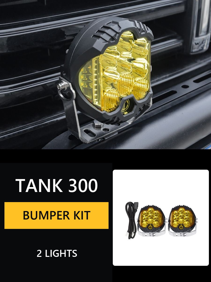 Ultra-bright LED lights for Tank 300 bumper �C Style 2 – image 7#Colour_Yellow