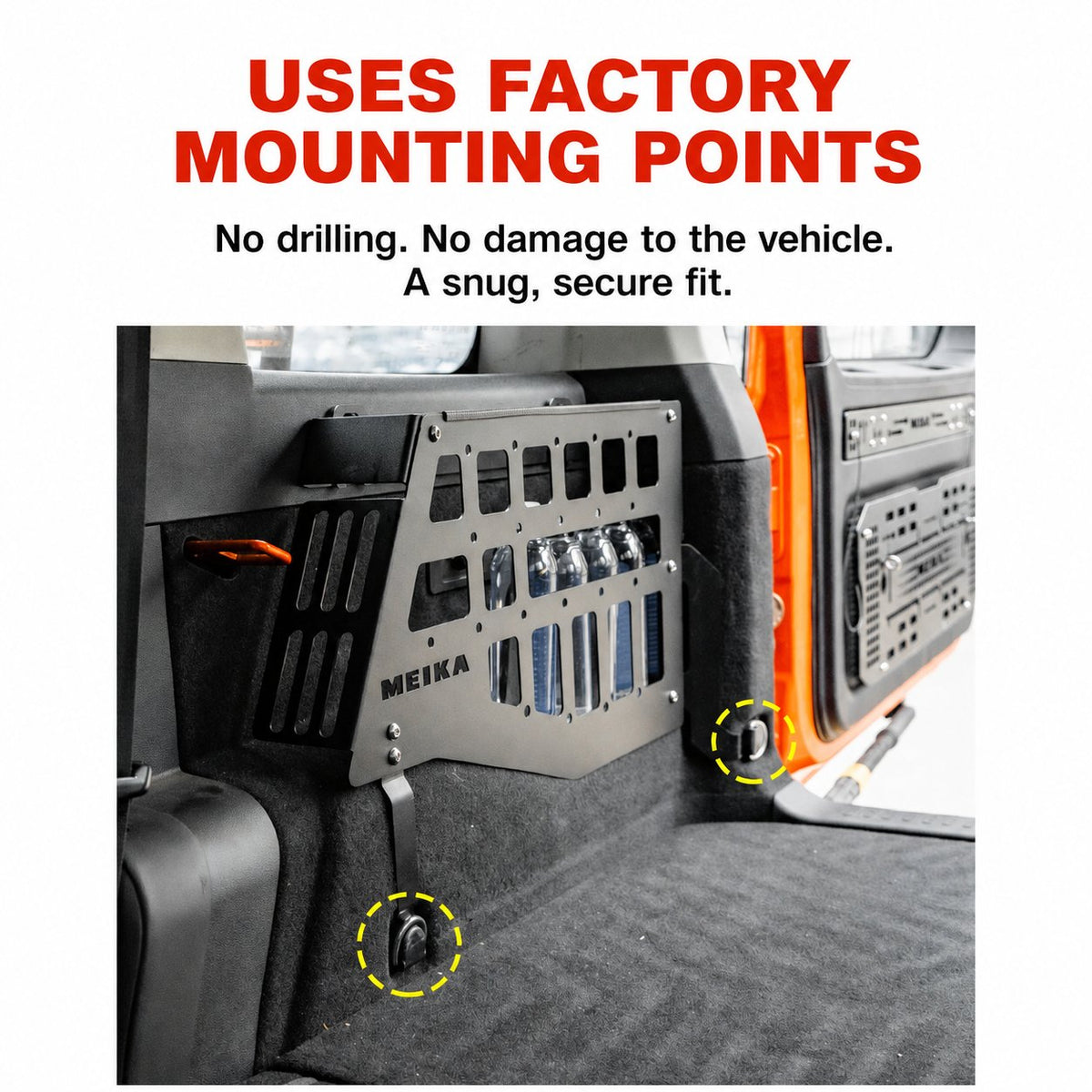 Tank 300 side cargo shelves - factory mounting points#Colour_Khaki