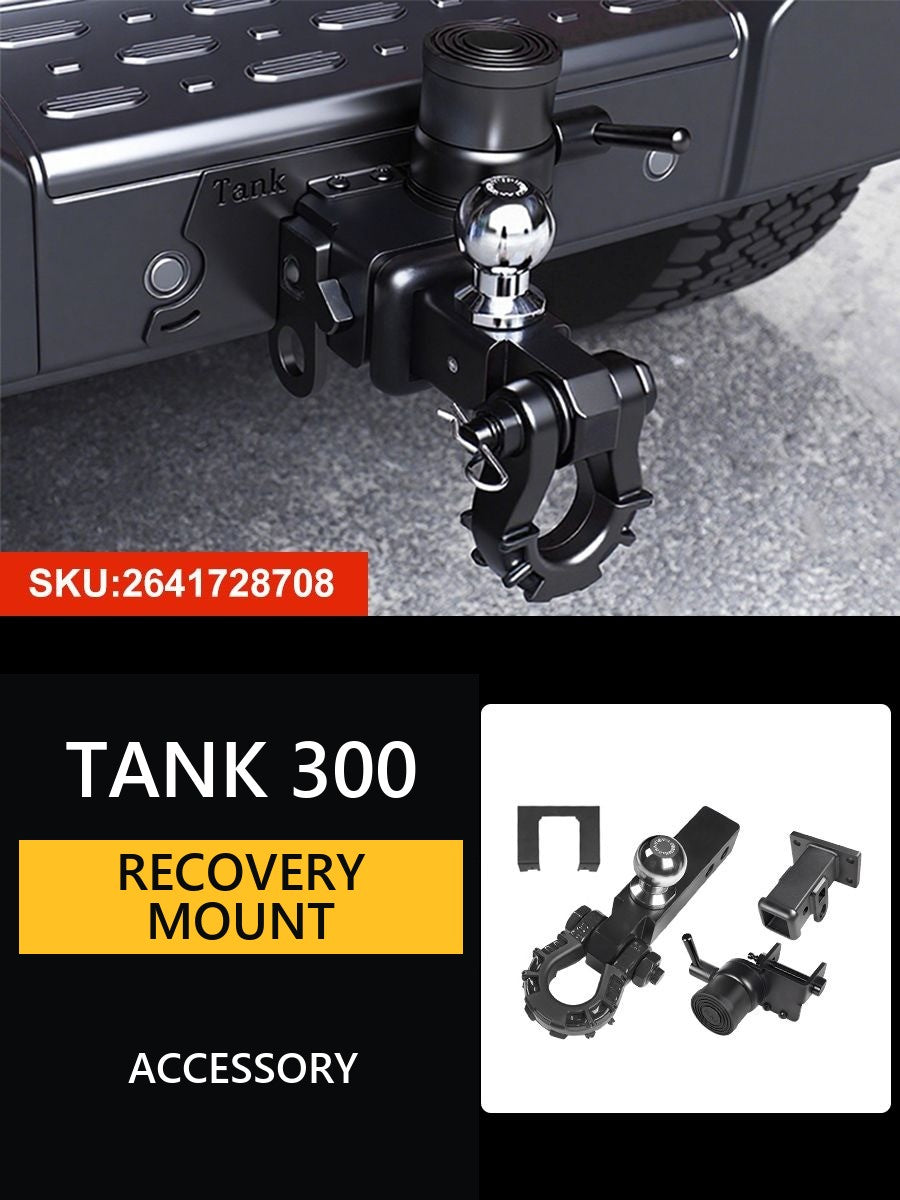 Towing hook for Tank 300 with wheel support – image 7#Colour_Light Blue