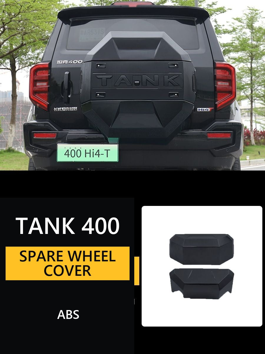 Cover for spare wheel Tank 400 Original colour – product image 1#Colour_Black