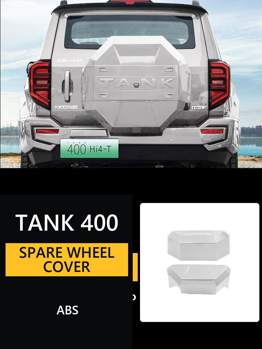 Cover for spare wheel Tank 400 Original colour – image 9#Colour_Silver