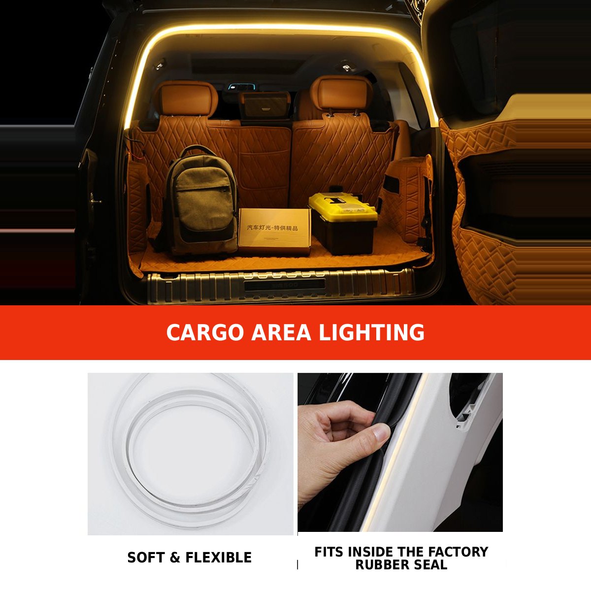 LED trunk lighting tape for Tank 500 – image 2