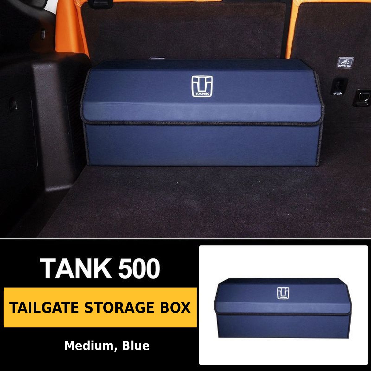 Tailgate Storage Box for Tank 500 – Medium / Blue